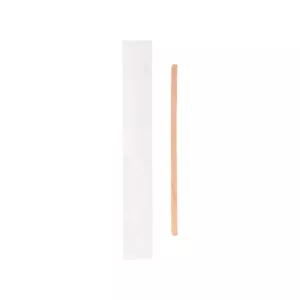 Agitateur bois emballé individuellement 114mm